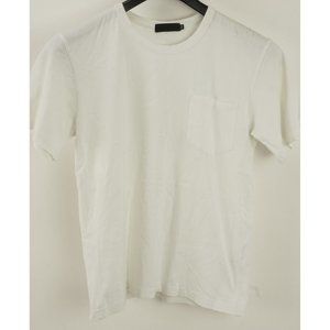 Original Fake Women's Large Short Sleeve White Graphic Logo OF Crew T-Shirt